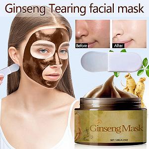 Корейская маска-пленка для лица с женьшенем Hana, маска для лица с женьшенем Hana, корейская маска-пленка для лица, маска для лица против морщин и старения для удаления черных точек, эффект против морщин, осветление (1 шт.) synthetic.ua - Фото 1