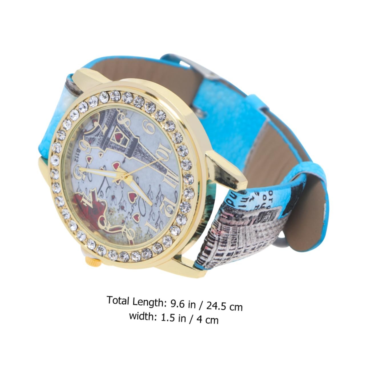 Часы VALICLUD Повседневные Женские Дизайн Сердце Стразы Регулируемый Ремешок, PU, стекло и нержавеющая сталь, Без драгоценных камней, фото №9 Часы VALICLUD Повседневные Женские Дизайн Сердце Стразы Регулируемый Ремешок, PU, стекло и нержавеющая сталь, Без драгоценных камней, фото №9