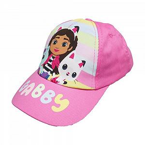 Бейсболка WS-Trend Gabby’s Dollhouse 52–54 см 100% хлопок Розовая - Фото 1