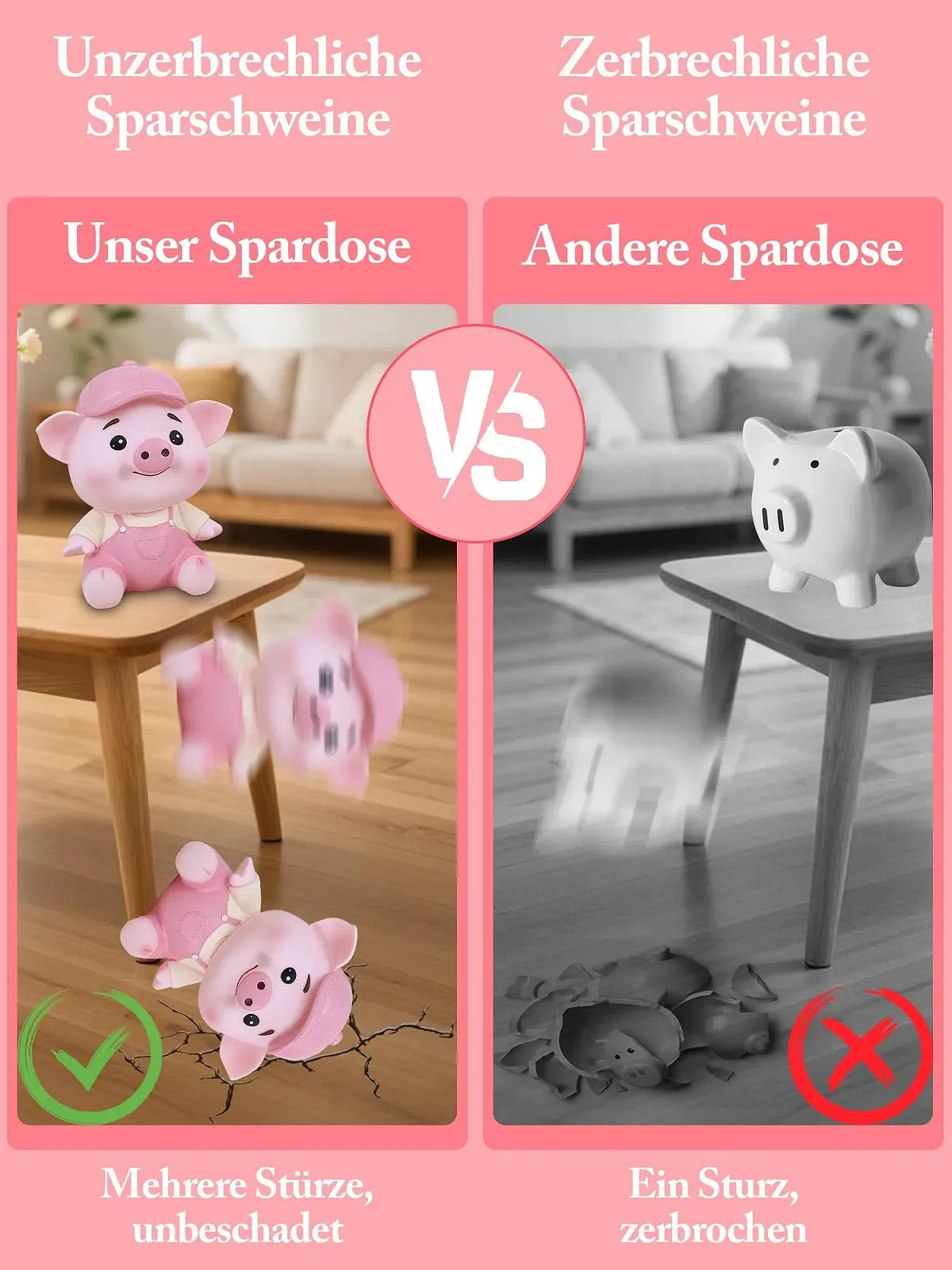 Скарбничка Kawaii Large XXL пластикова, фото №4