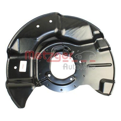Захисний кожух гальмівного диска METZGER 6115128 для BMW передній міст праворуч, фото №3
