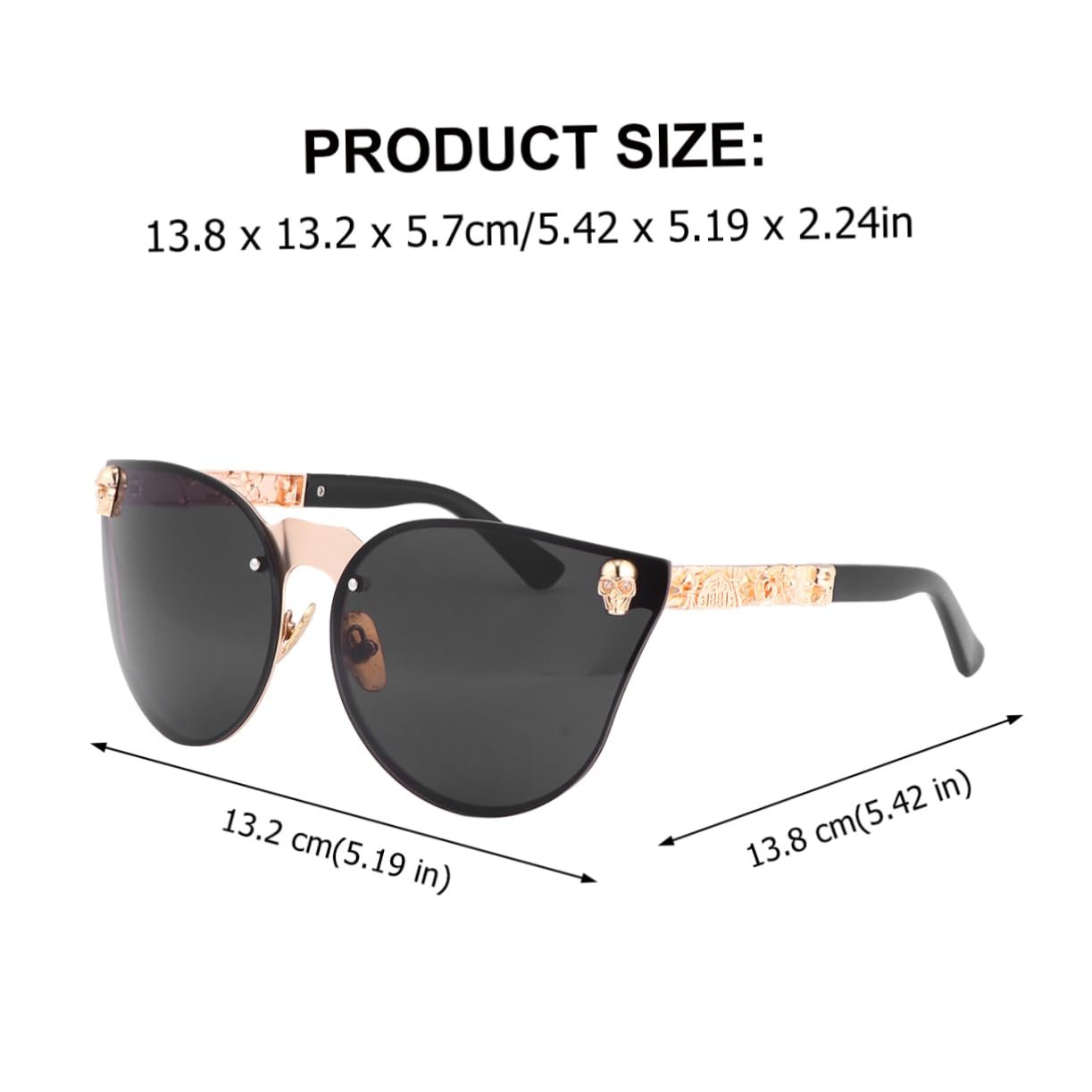 Сонцезахисні окуляри Packove 3 шт Модні Жіночі Для Пляжу Ретро UV-захист, фото №7