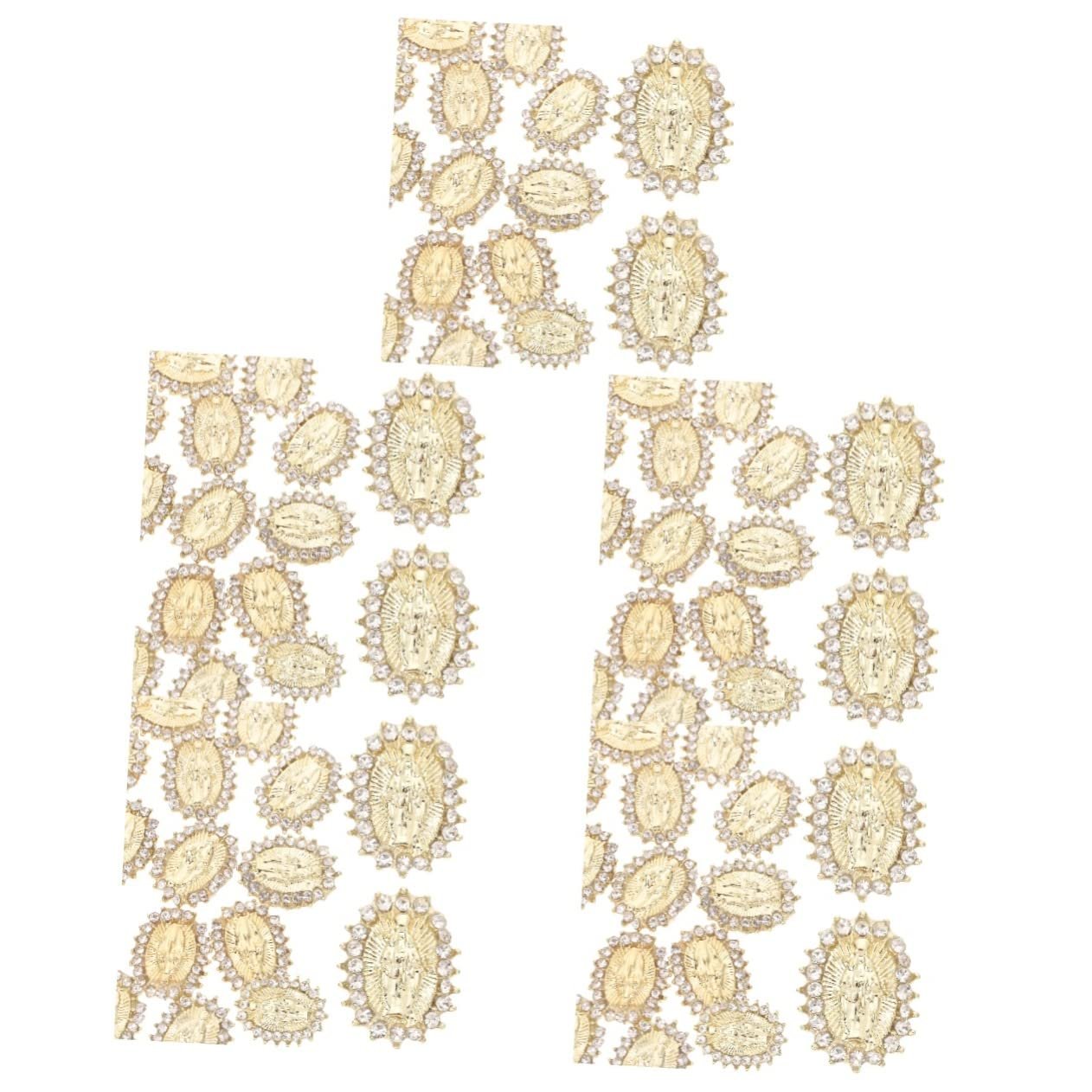 Прикраса для нігтів minkissy Будда, 100 шт, фото №1