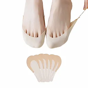 6 пар жіночих невидимих шкарпеток - Фото 1