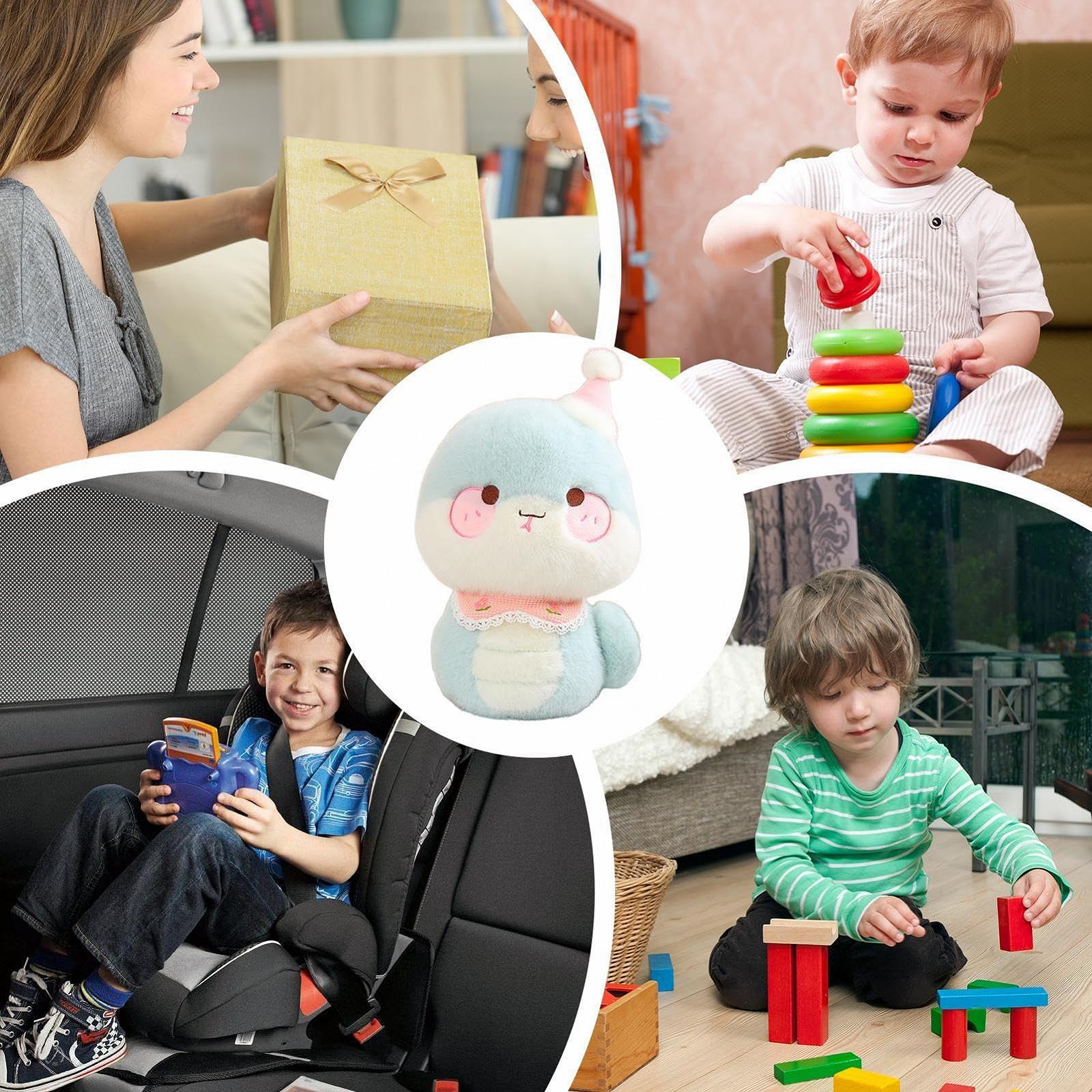 Игрушка плюшевый змей 2025 Змей талисман 28 см, фото №4