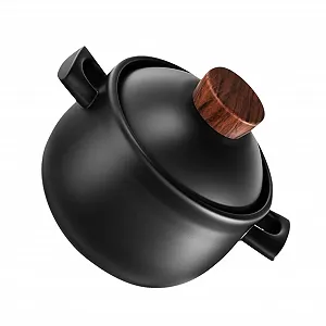 Кастрюля-кокотница Toyvian керамическая 1.8 л с антипригарным покрытием - Фото 1