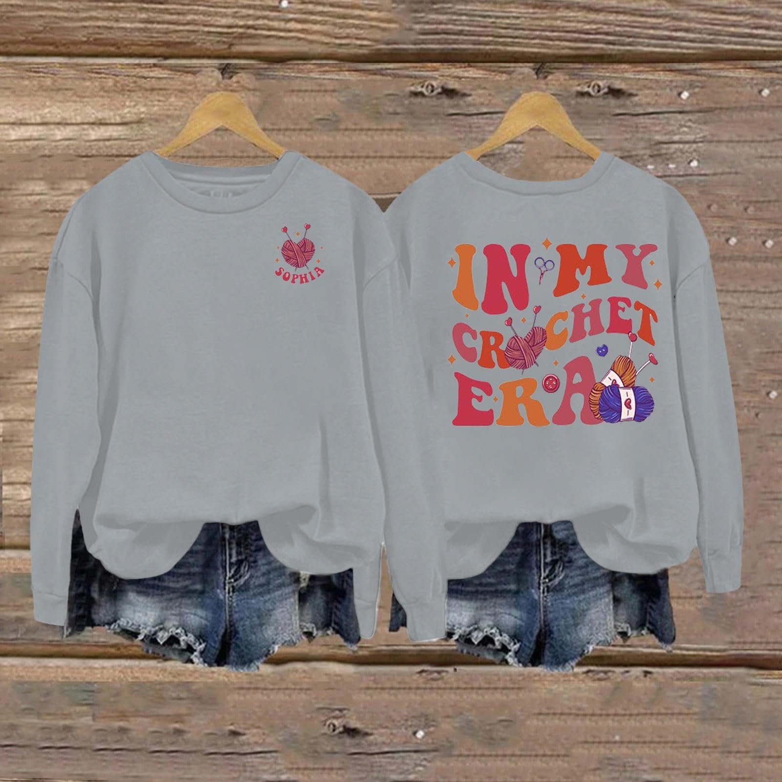 Женский свитшот Generisch с принтом букв, длинными рукавами и молнией, базовый туникообразный пуловер, кофта с капюшоном, фото №3