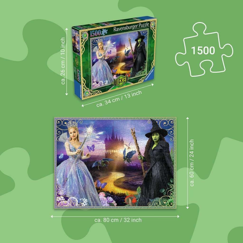 Пазл Ravensburger Wicked Movie Part 2 12001581 1500 элементов, фото №3