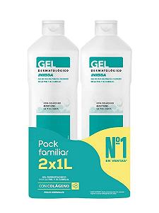 Купить Гель для душа Inibsa Dermatological 1000 мл + 200 мл - Фото 1 Гель для душа Inibsa Dermatological 1000 мл + 200 мл - Фото 1