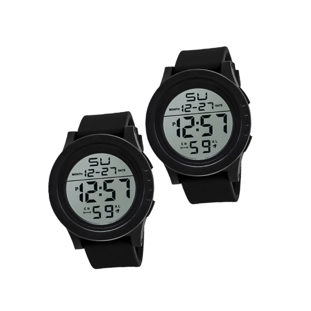 Healvian Чоловічий Цифровий Годинник Спортивний LED з Секундоміром, фото №1 Healvian Чоловічий Цифровий Годинник Спортивний LED з Секундоміром, фото №1