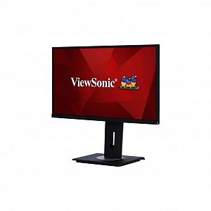 монитор Viewsonic VG2448 24 дюйма (Full-HD, HDMI, DP, USB 3.0 хаб, регулировка высоты, защита для глаз) черный synthetic.ua - Фото 1