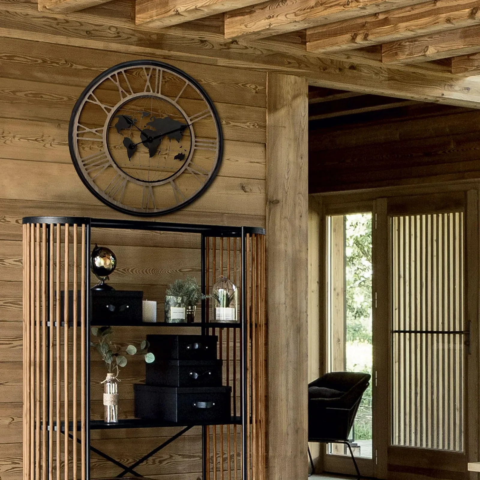 Механические часы Well Home Карта мира Металл, фото №4 Механические часы Well Home Карта мира Металл, фото №4