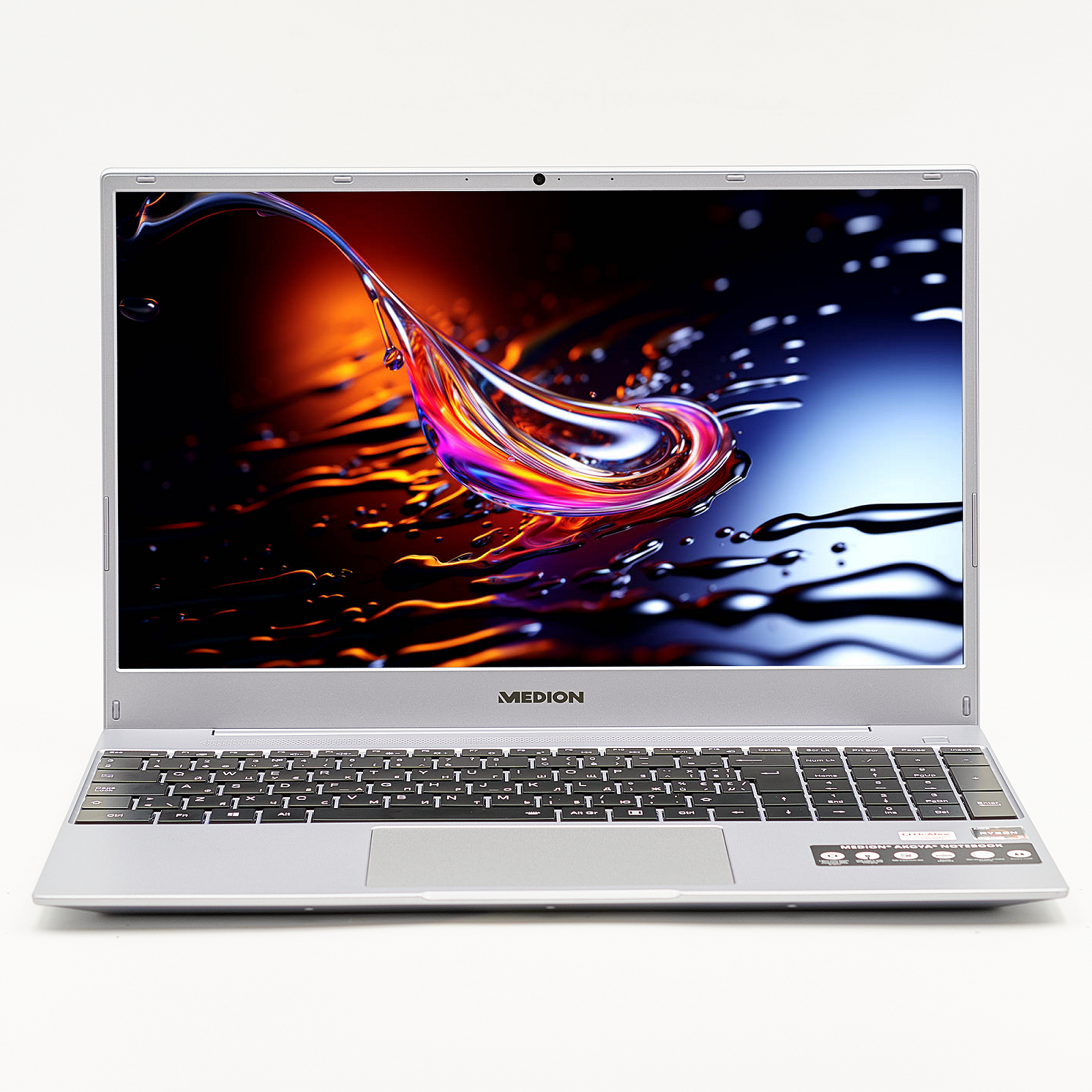 Ноутбук Medion E15303 Ryzen 5 4500U ОЗУ 8 ГБ SSD 256 ГБ AMD Graphics Подсветка клавиатуры Win11, фото №1