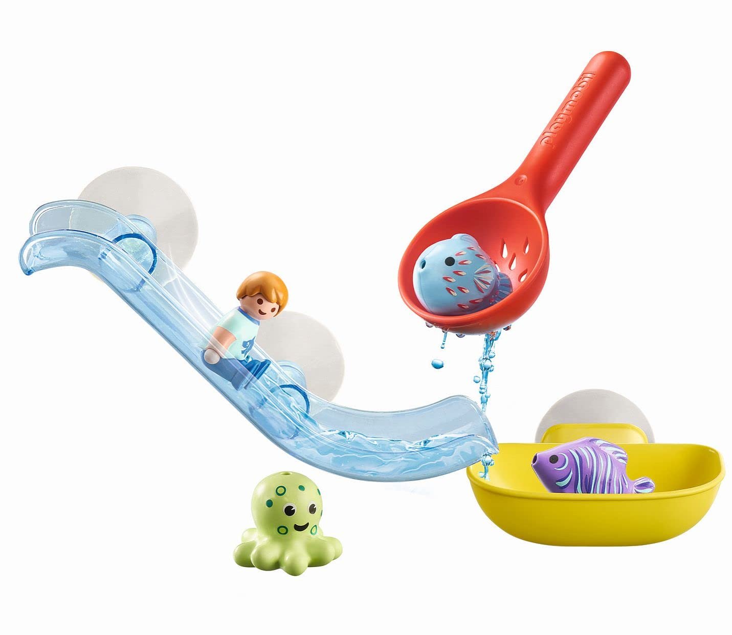 Іграшка для ванни Playmobil 1.2.3 Aqua 70637 Весела риболовля з морськими тваринами, фото №8