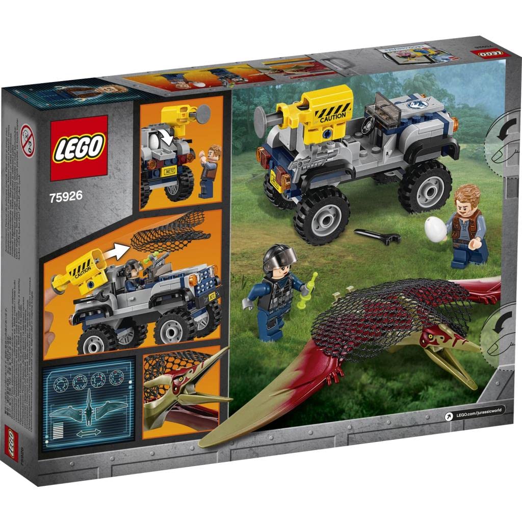 Набор LEGO 75926 Jurassic World Fallen Kingdom Pteranodon Chase, игрушка динозавр, набор для конструирования для детей, фото №4