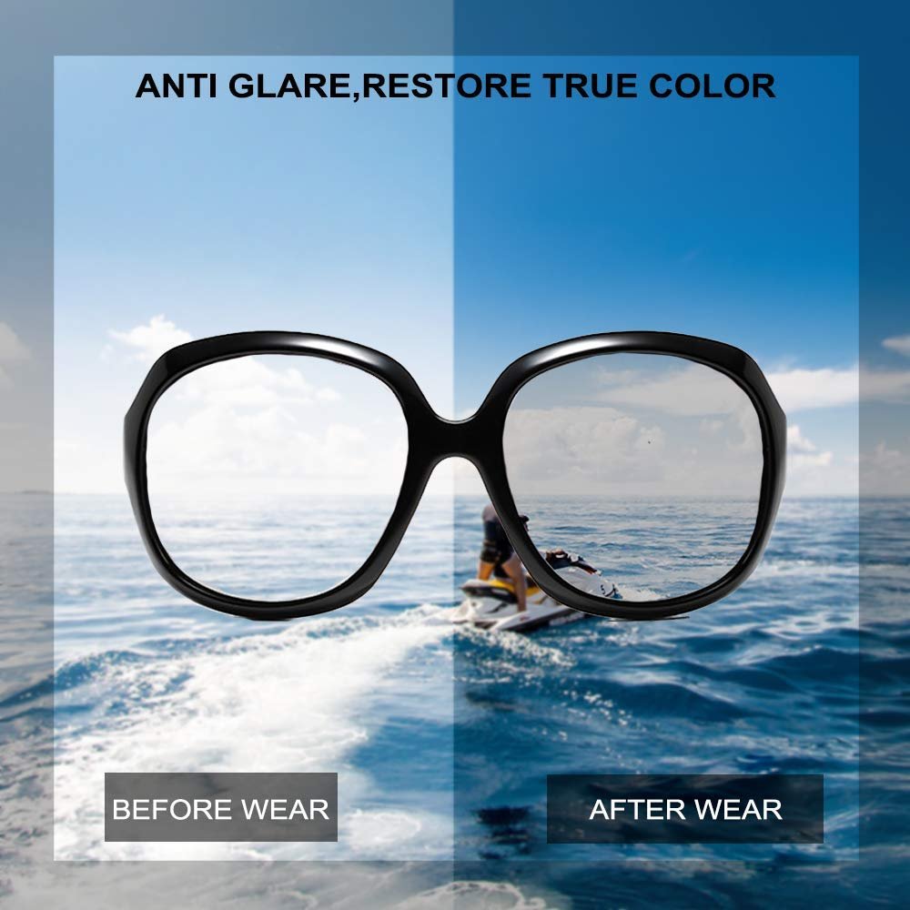 Сонцезахисні окуляри KoKoBin Поляризовані Жіночі Модні Велика оправа, фото №6