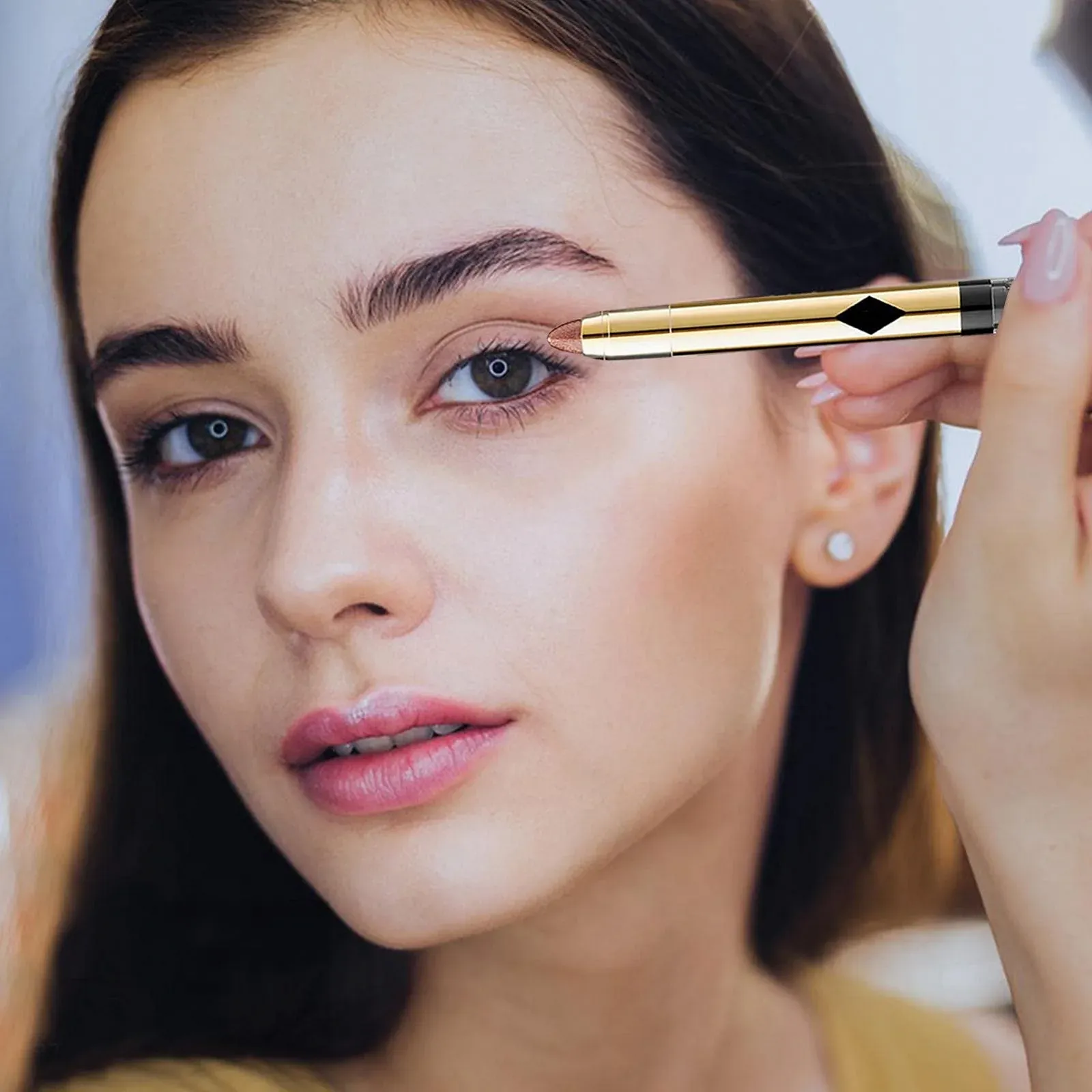 Тіні-олівець 2-в-1 Perlglanz Fowybe, фото №2