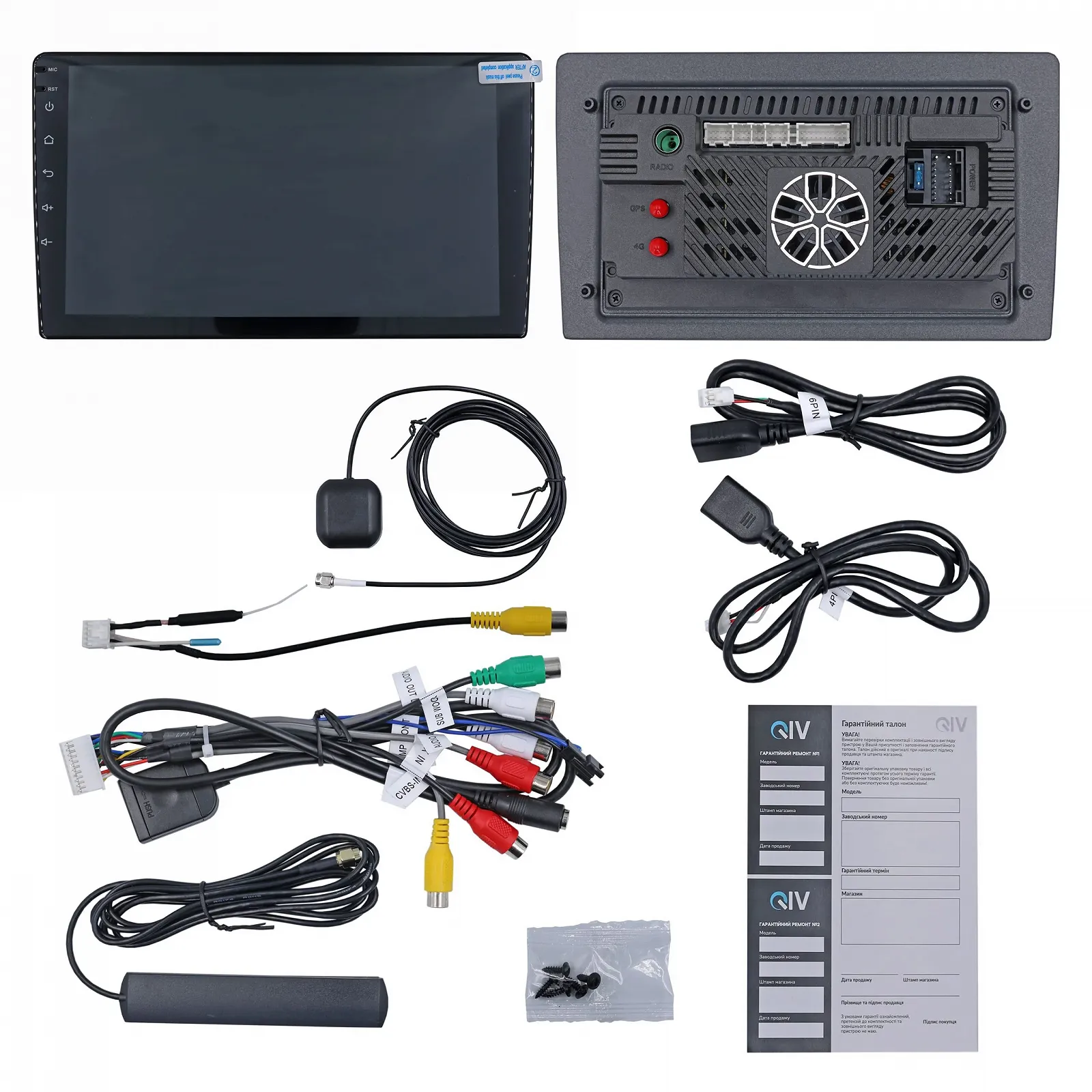 Автомагнітола Q-series 9 та 10″ 2/64 4G ( QLED, 8Cores, 2/64Gb, 4G, CarPlay/Android Auto), фото №6