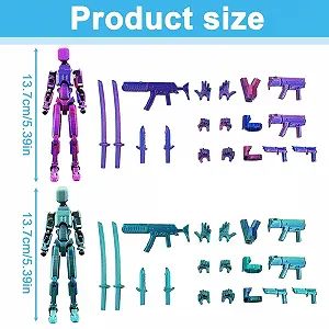 Набір фігурок JAWUZ T13 Nova T-13 3D-друк рухомі шарніри synthetic.ua - Фото 1