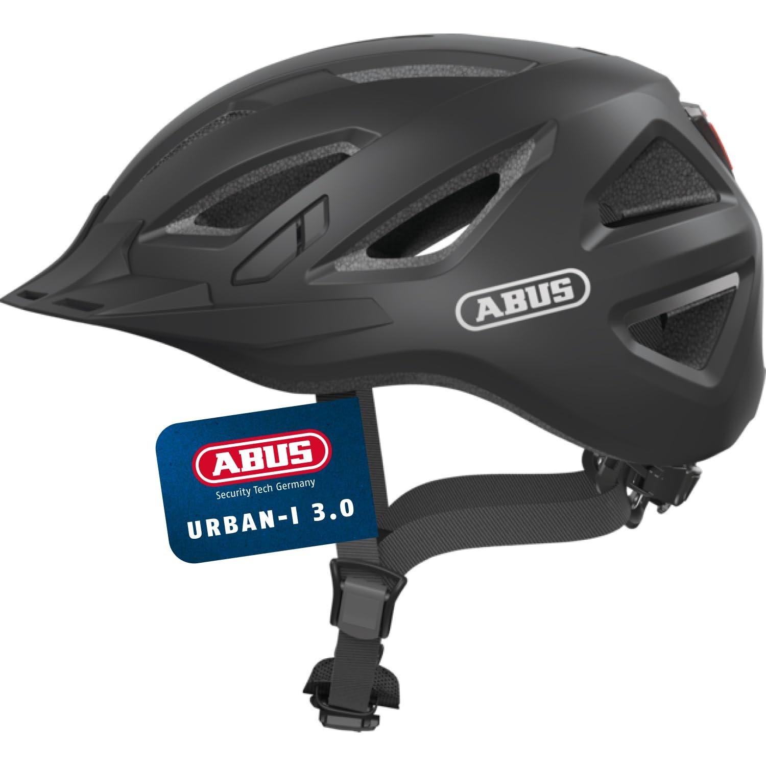 Шолом ABUS Urban-I 3.0 Міський Велосипедний Унісекс для дорослих Характеристики Задній Ліхтар, Козирок і Магнітна Застібка, фото №1