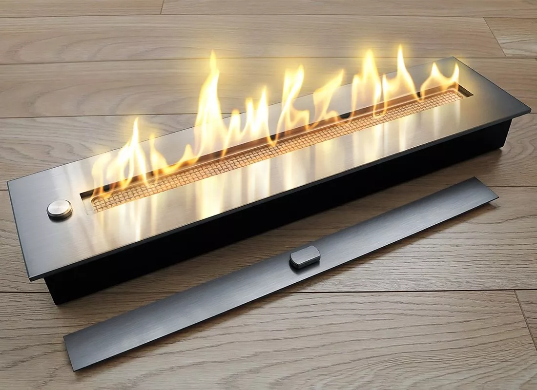 Камин без дымохода биокамин на жидком биотопливе Gloss Fire Алаид Style 600, фото №1