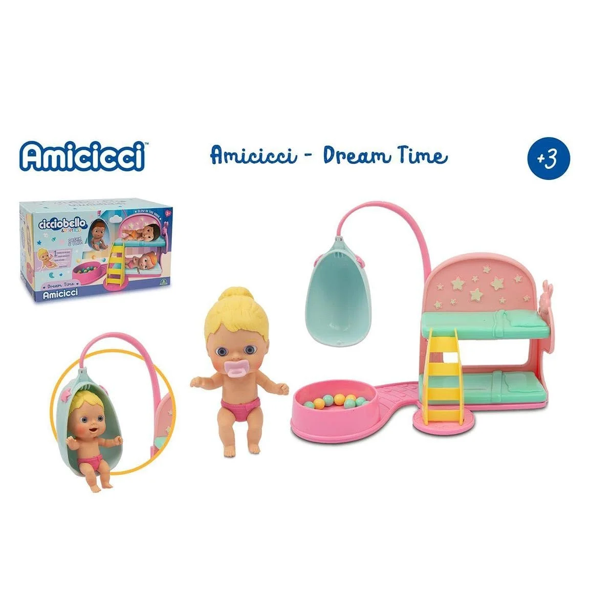 Лялька CICCIOBELLO AMICICCI Dream, фото №4 Лялька CICCIOBELLO AMICICCI Dream, фото №4