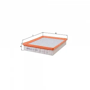 Воздушный фильтр KNECHT LX 1467 для GMC OPEL SAAB VAUXHALL GENERAL MOTORS CADILLAC - Фото 1