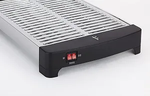 Тостер горизонтальний Jata XXL TT591 Великий (35 x 25 см) з 5 кварцовими стрижнями, корпус і гриль з нержавіючої сталі, 3 режими нагріву, знімний піддон для крихт synthetic.ua - Фото 1