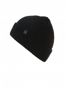 Шапка BICKLEY+MITCHELL Basic Turncuff Waffle Structured для мальчика 3008-01-11-20 3-6 лет, Черный - Фото 1