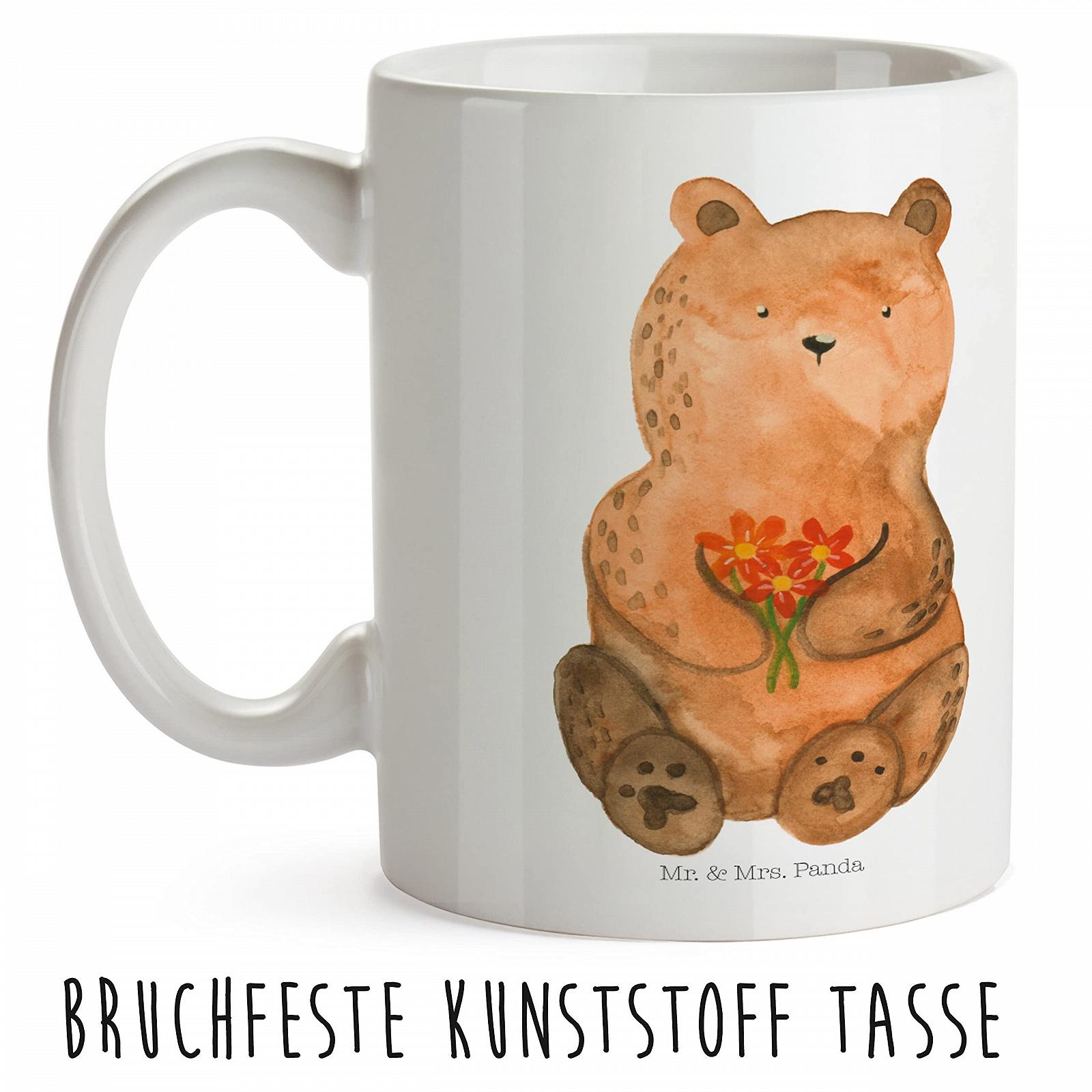 Детская кружка Mr. & Mrs. Panda Медведь благодарности, 80 мм x 90 мм x 80 мм, фото №2