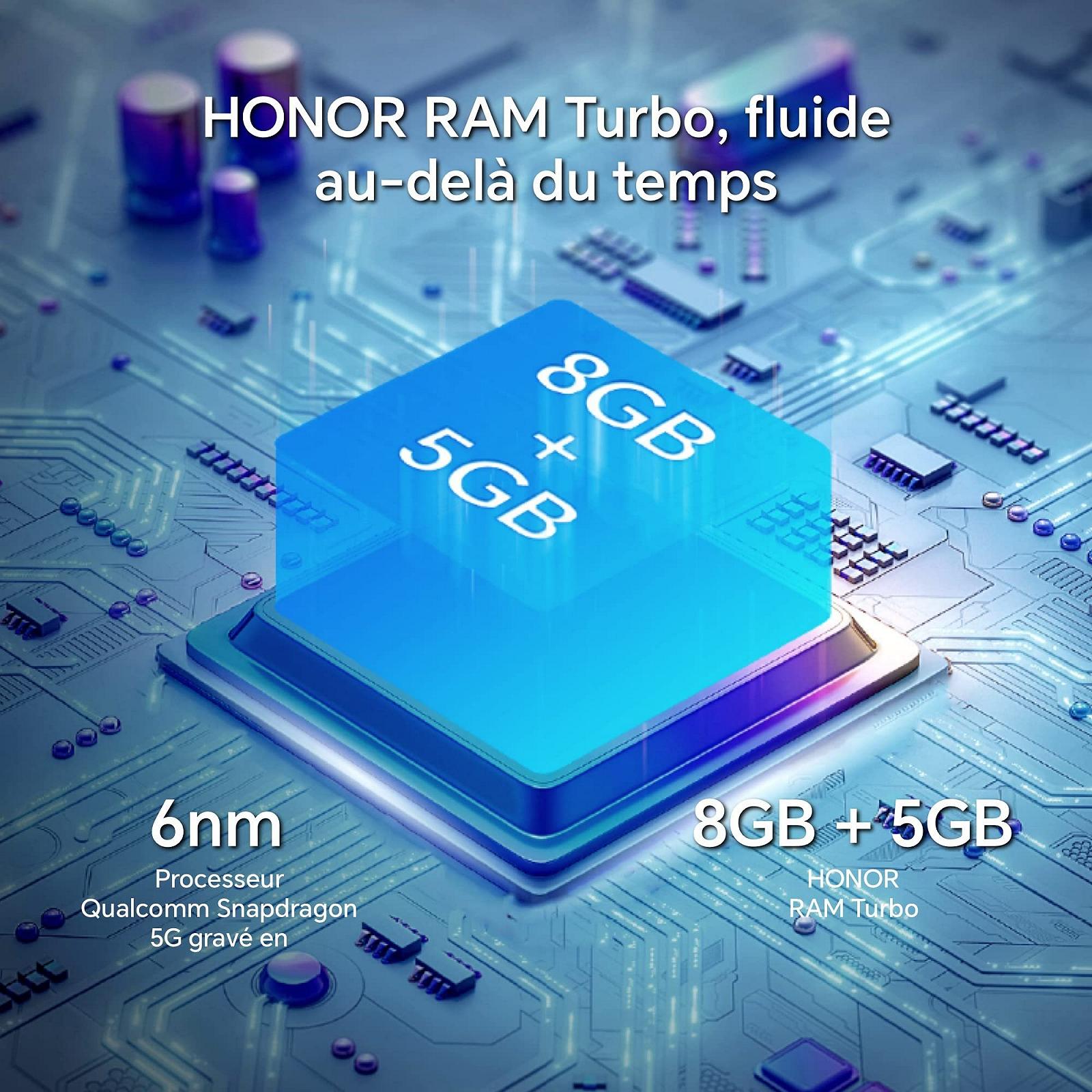 Смартфон HONOR Magic5 Lite 5G 8/256 GB Dual SIM Black, фото №6 Смартфон HONOR Magic5 Lite 5G 8/256 GB Dual SIM Black, фото №6