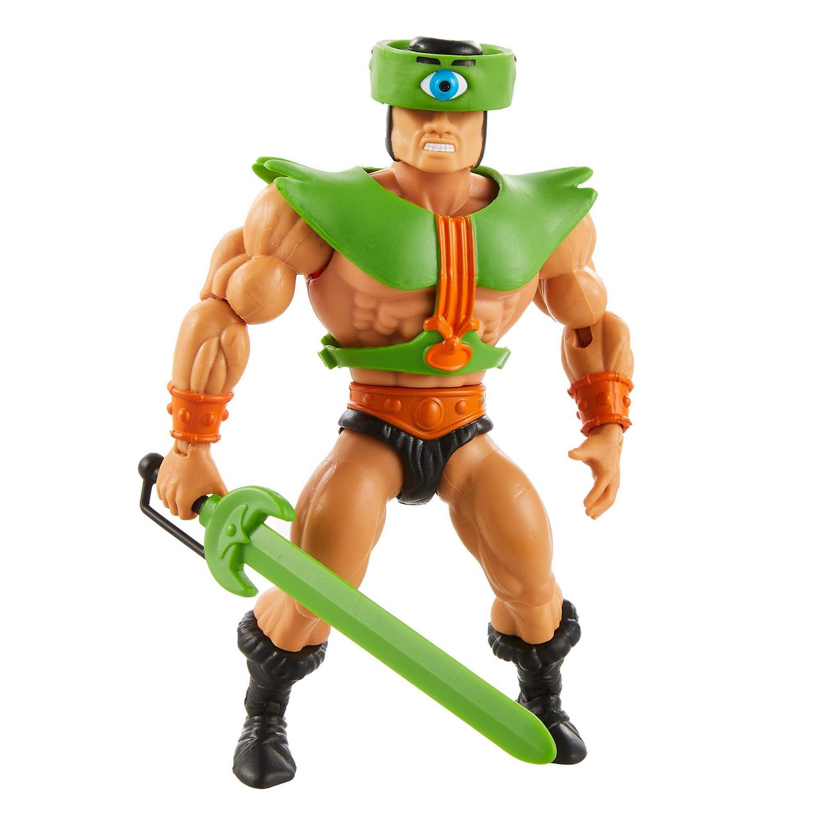 Фигурка Masters of the Universe Origins Tri-Klops Трехокий Злодей Motu 16 Шарниров 14 см с Аксессуарами, фото №4