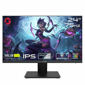 Монітор GAMEON GOB24FHD75IPS 24 дюйми FHD IPS 75Hz 4 ms чорний - Фото 1