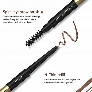 Олівець для бороди з автоматичним обертанням для брів Natural Eyebrow Pencil C synthetic.ua - Фото 1