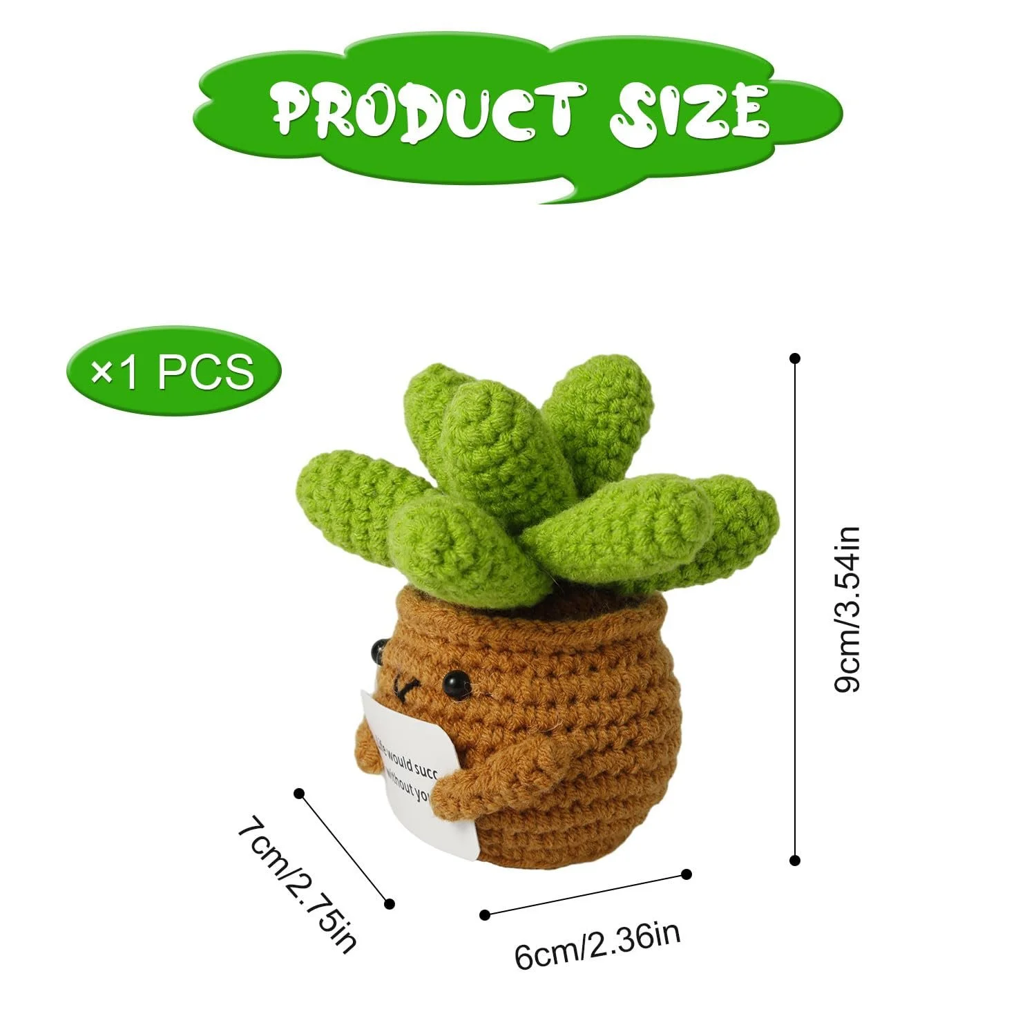 Суккуленты NQEUEPN Mini Стильные Позитивные Вязаные Кукольные Украшения, фото №2 Суккуленты NQEUEPN Mini Стильные Позитивные Вязаные Кукольные Украшения, фото №2