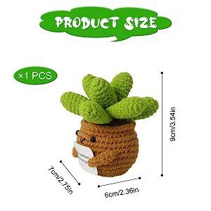 Суккуленты NQEUEPN Mini Стильные Позитивные Вязаные Кукольные Украшения цена на synthetic.ua - Фото 1 Суккуленты NQEUEPN Mini Стильные Позитивные Вязаные Кукольные Украшения synthetic.ua - Фото 1