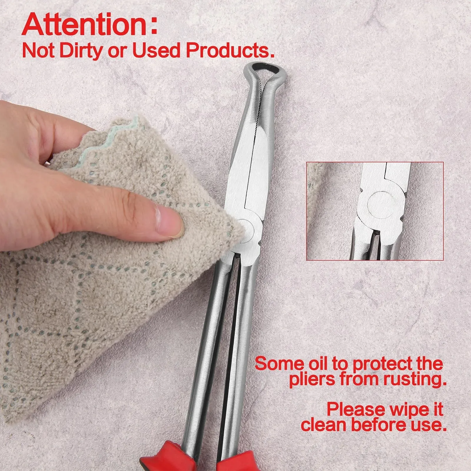 Плоскогубцы LEONTOOL 11" для снятия свечей зажигания с кольцевым носом и зубчатыми губками для труднодоступных мест, диаметр 1/2", фото №3 Плоскогубцы LEONTOOL 11" для снятия свечей зажигания с кольцевым носом и зубчатыми губками для труднодоступных мест, диаметр 1/2", фото №3