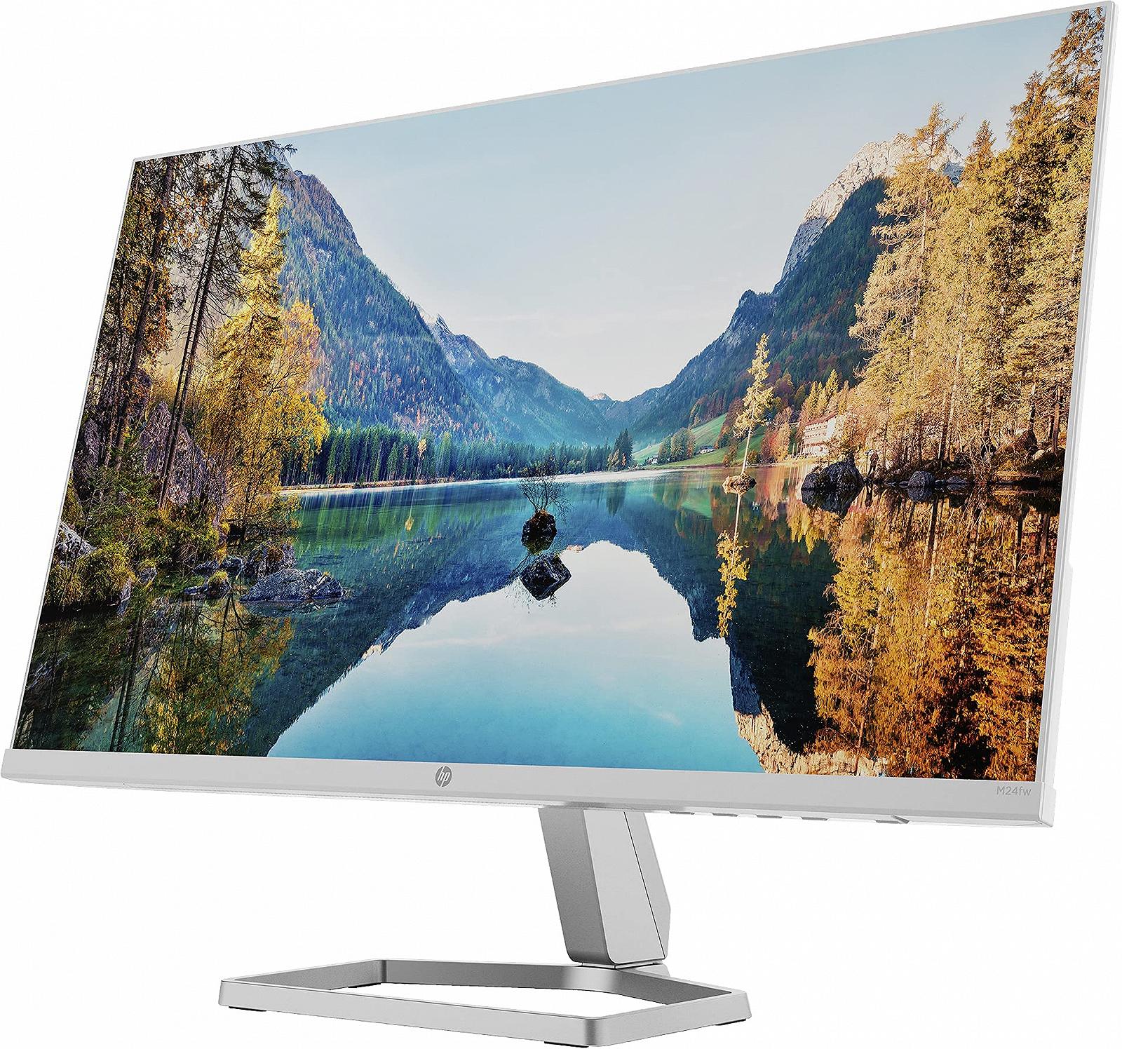 Монитор HP M24fw 23.8" 1920 x 1080 пикселей Full HD Белый сзади, фото №3