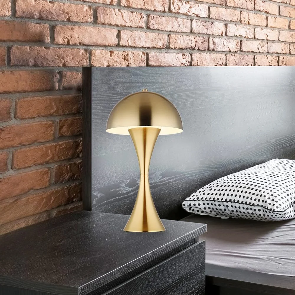 Настольная лампа GLOBO LIGHTING 1 x E27 20 x 36.1 см Brass, фото №3