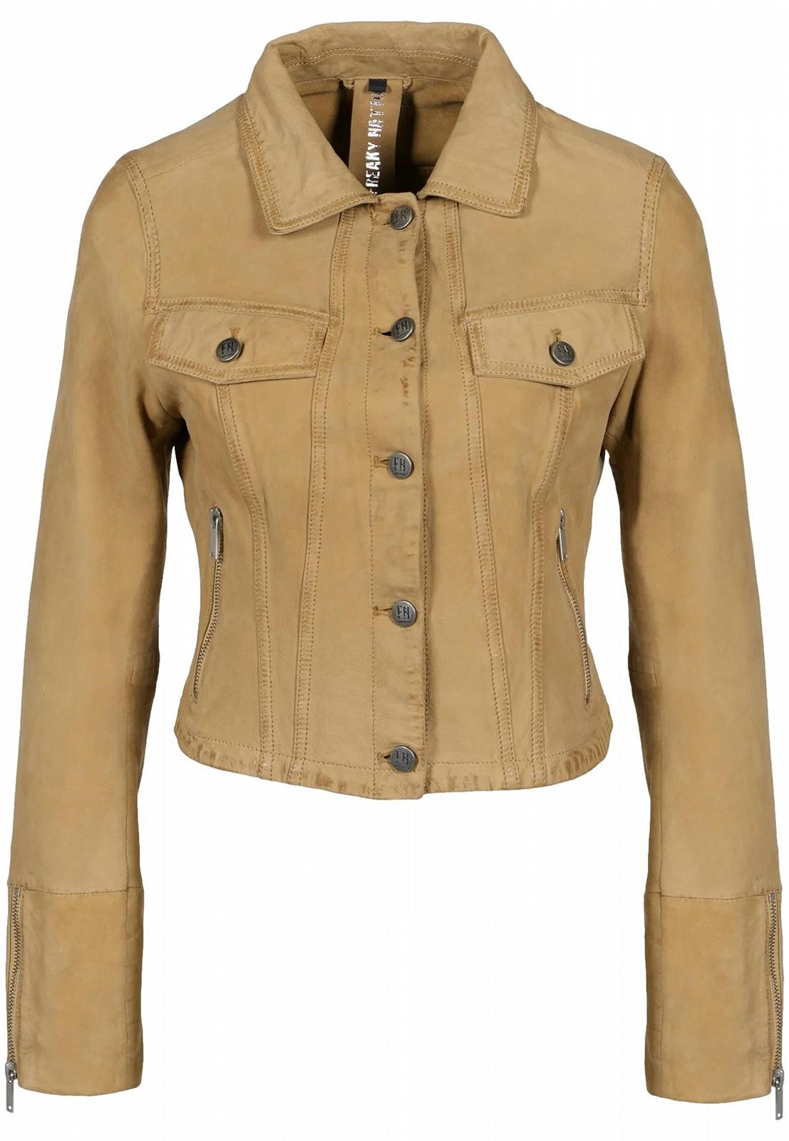 Шкіряна куртка Freaky Nation NELA-fn Жіноча, фото №5
