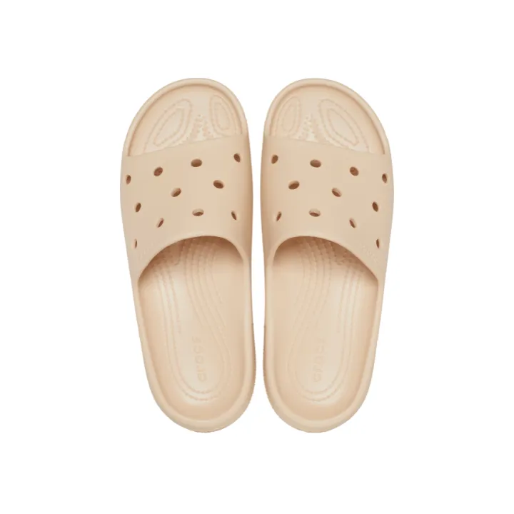 Тапочки UNI CLASSIC SLIDE V2 209401-2DS CROCS M4/W6  Бежевий 38, фото №5
