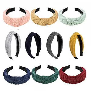 Обруч на голову Широкая 10 шт - Фото 1