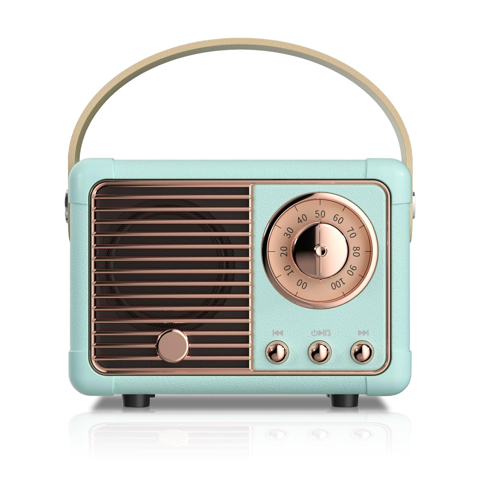 Ретро Bluetooth Портативна колонка Mini Nostalgia Radio Old Fashioned Classic Style TF Card Function Безпровідний Зв'язок м'ятний зелений, фото №1 Ретро Bluetooth Портативна колонка Mini Nostalgia Radio Old Fashioned Classic Style TF Card Function Безпровідний Зв'язок м'ятний зелений, фото №1