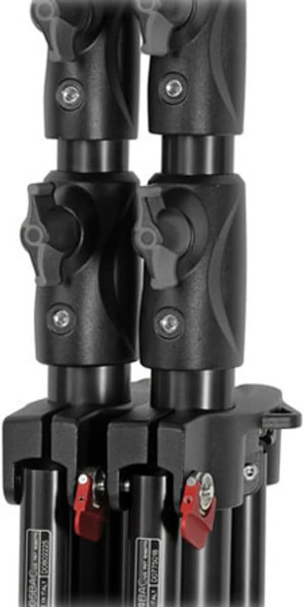 Набір з трьох штативів Manfrotto 1052BAC-3 / Для освітлення / Алюміній / Навантаження до 5 кг / Висота 237 см / Чорний, фото №7 Набір з трьох штативів Manfrotto 1052BAC-3 / Для освітлення / Алюміній / Навантаження до 5 кг / Висота 237 см / Чорний, фото №7