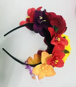 Обруч для волосся з трояндами на Хелловін erioctry synthetic.ua - Фото 1