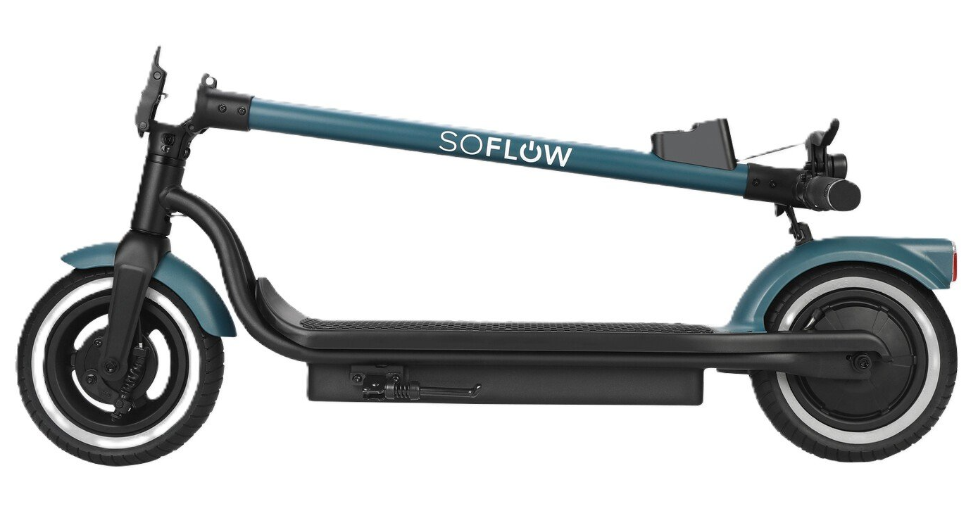 Електросамокат SOFLOW SO2 AIR MAX / до 80 км запас ходу / 500 Вт / 10" колеса / 120 кг навантаження / 22 км/год / Бірюзовий, фото №5 Електросамокат SOFLOW SO2 AIR MAX / до 80 км запас ходу / 500 Вт / 10" колеса / 120 кг навантаження / 22 км/год / Бірюзовий, фото №5