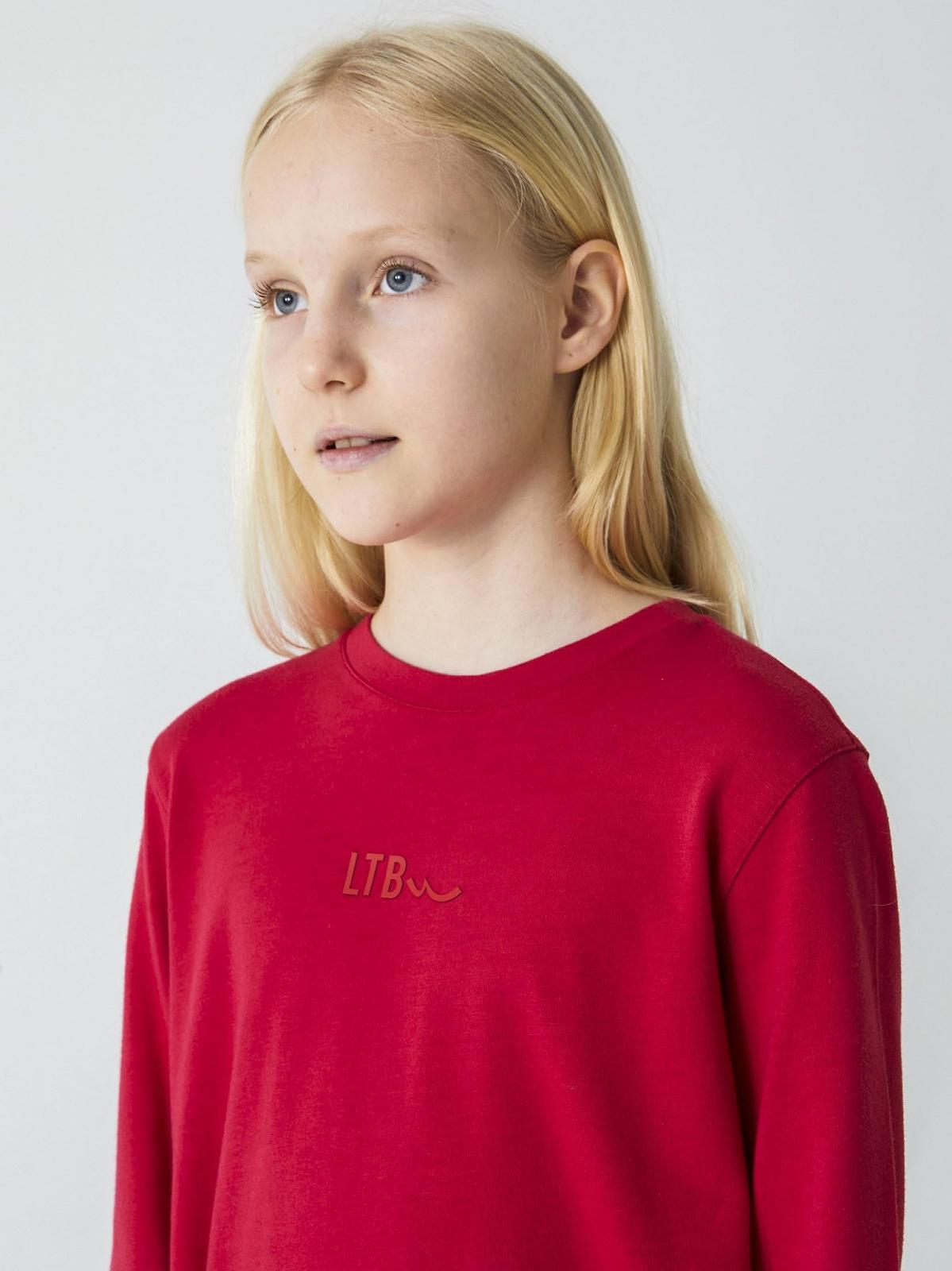 Толстовка LTB Jeans Manege для девочек, размер 116 см, розовая, фото №5