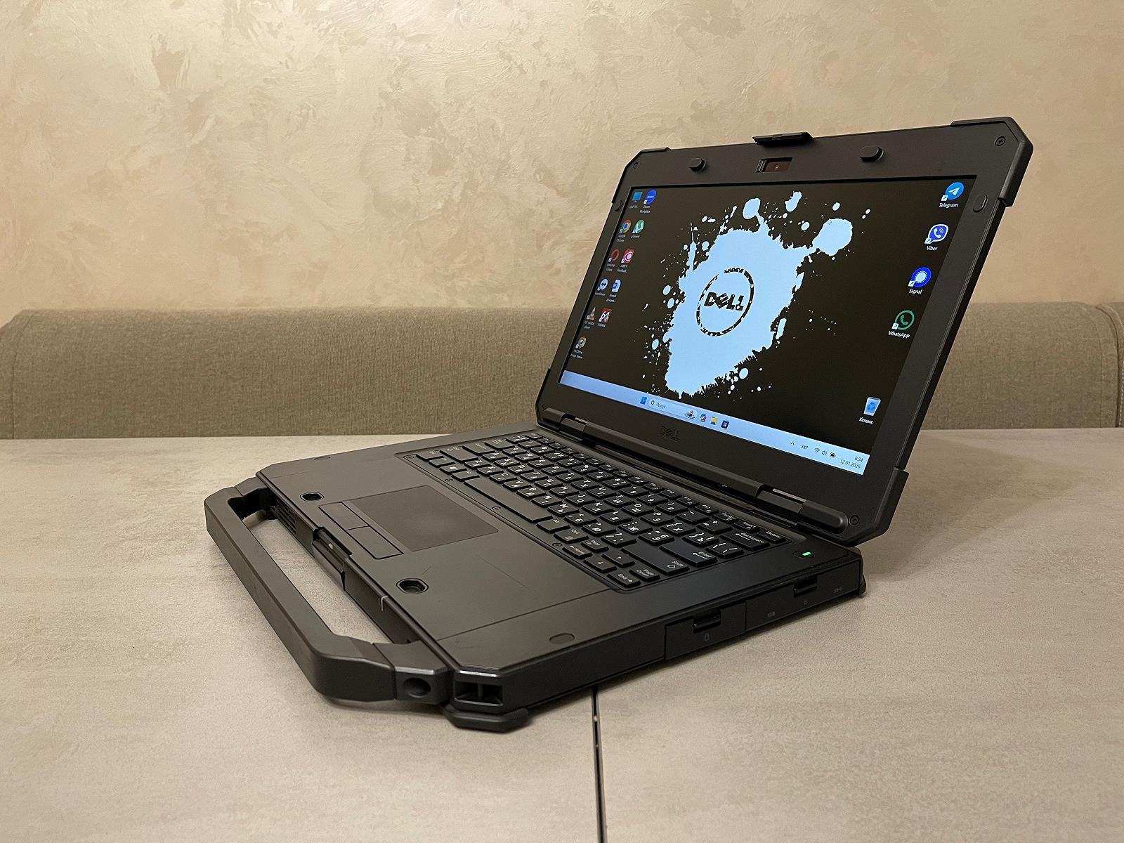 Захищений ноутбук Dell 5420 Rugged, 14" FHD IPS, i5-8350U, 16GB, 256GB, фото №2