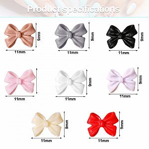 Стрази Бантик 3D 50 штук synthetic.ua - Фото 1