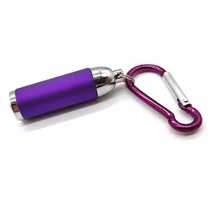 LED Маленький ліхтарик Легкий Портативний Брелок Лампа для кемпінгу на відкритому повітрі Водонепроникний ліхтарик Кишеньковий регульований USB - Фото 1